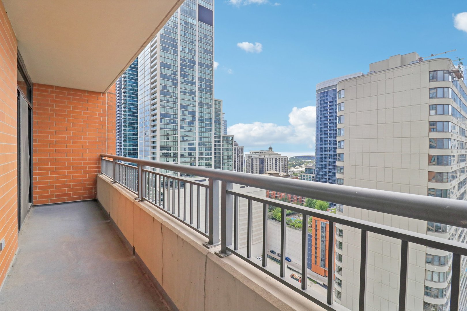 1160 South Michigan Avenue, Unit 2502 Chicago, IL 60605 - Photo 33 of 44 a view of balcony with furniture