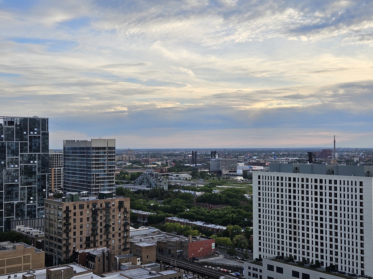 1160 South Michigan Avenue, Unit 2502 Chicago, IL 60605 - Photo 7 of 44 an aerial view of a city