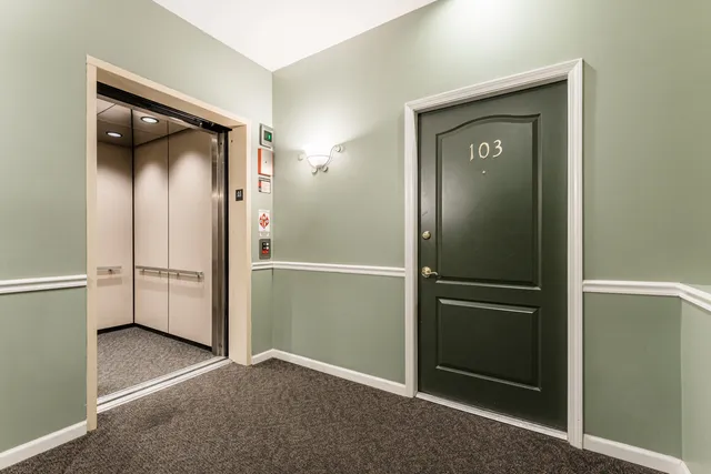 a view of empty room