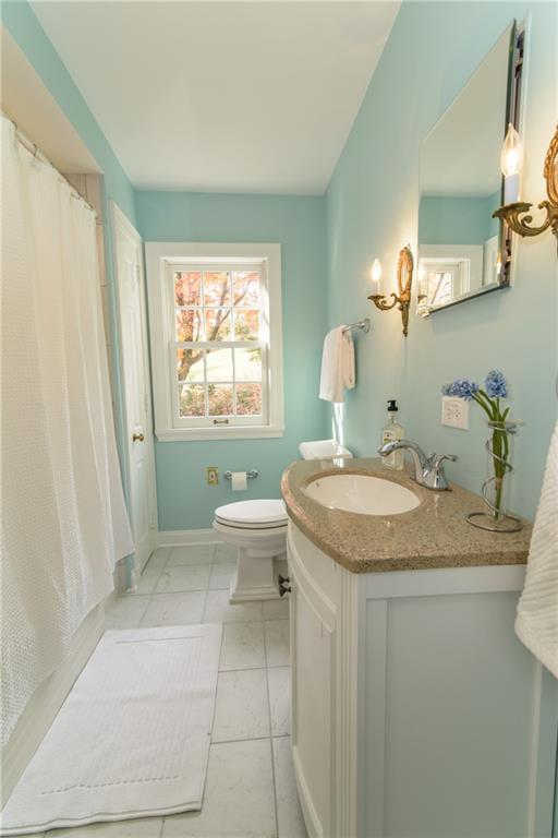 268 Merriman Road Sewickley Heights, PA 15143 - Photo 15 of 25 This bath room is totally new. It is adjacent to the current guest room