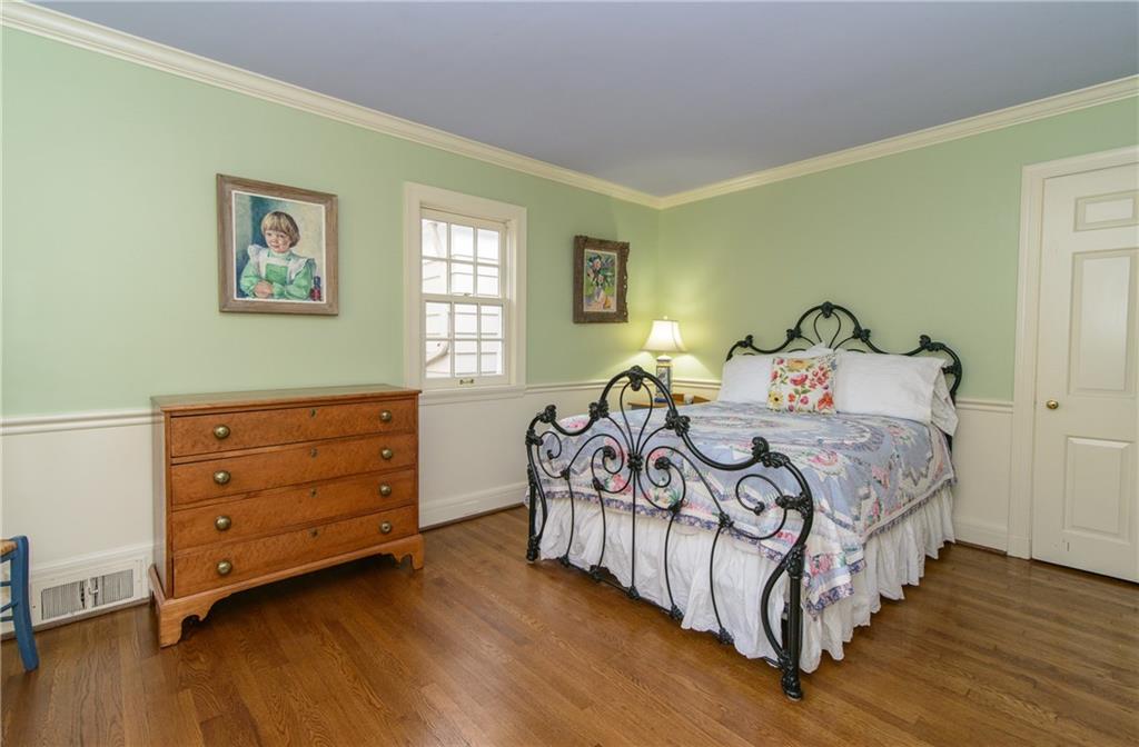 268 Merriman Road Sewickley Heights, PA 15143 - Photo 16 of 25 This bedroom is being used as a guest room by the current owner. Freshly painted and has its own bath.