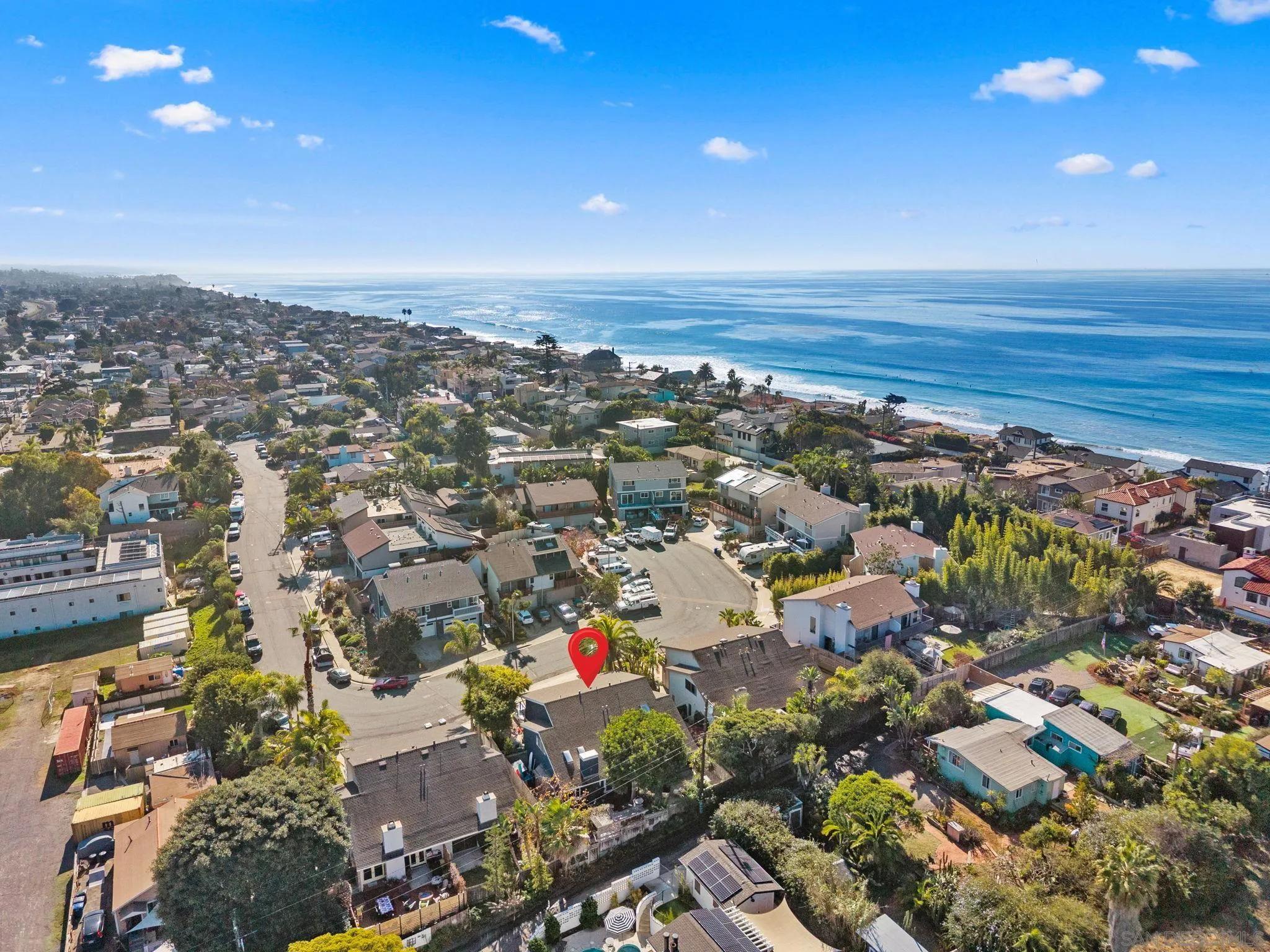 144 Coop Court Encinitas, CA 92024 - Photo 26 of 28 an aerial view of a city