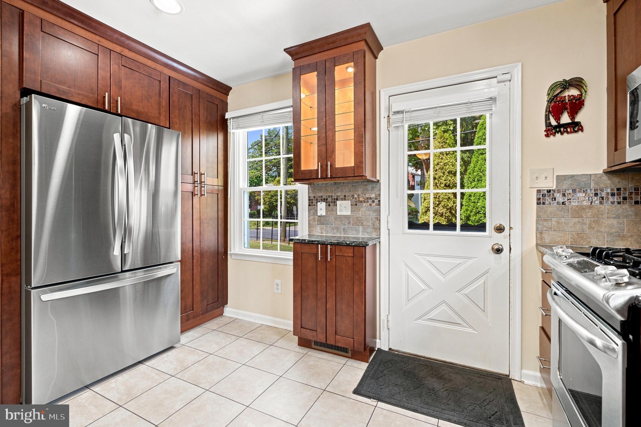 123 Harrogate Road Wynnewood, PA 19096 - Photo 14 of 40 Modern kitchen with sleek finishes.