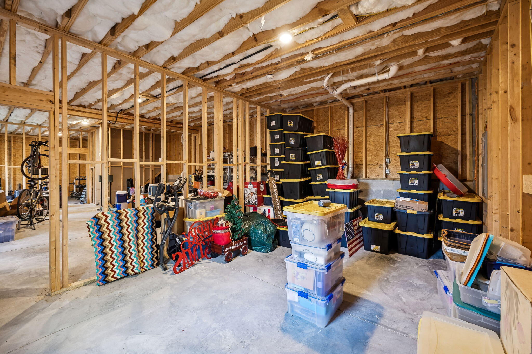 5599 Caney Ridge Circle Ooltewah, TN 37363 - Photo 33 of 60 Unfinished basement