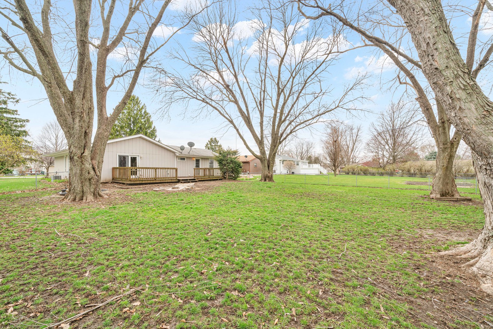 1839 Irene Road Lake Holiday, IL 60548 - Photo 16 of 19 a view of a house with yard and tree s