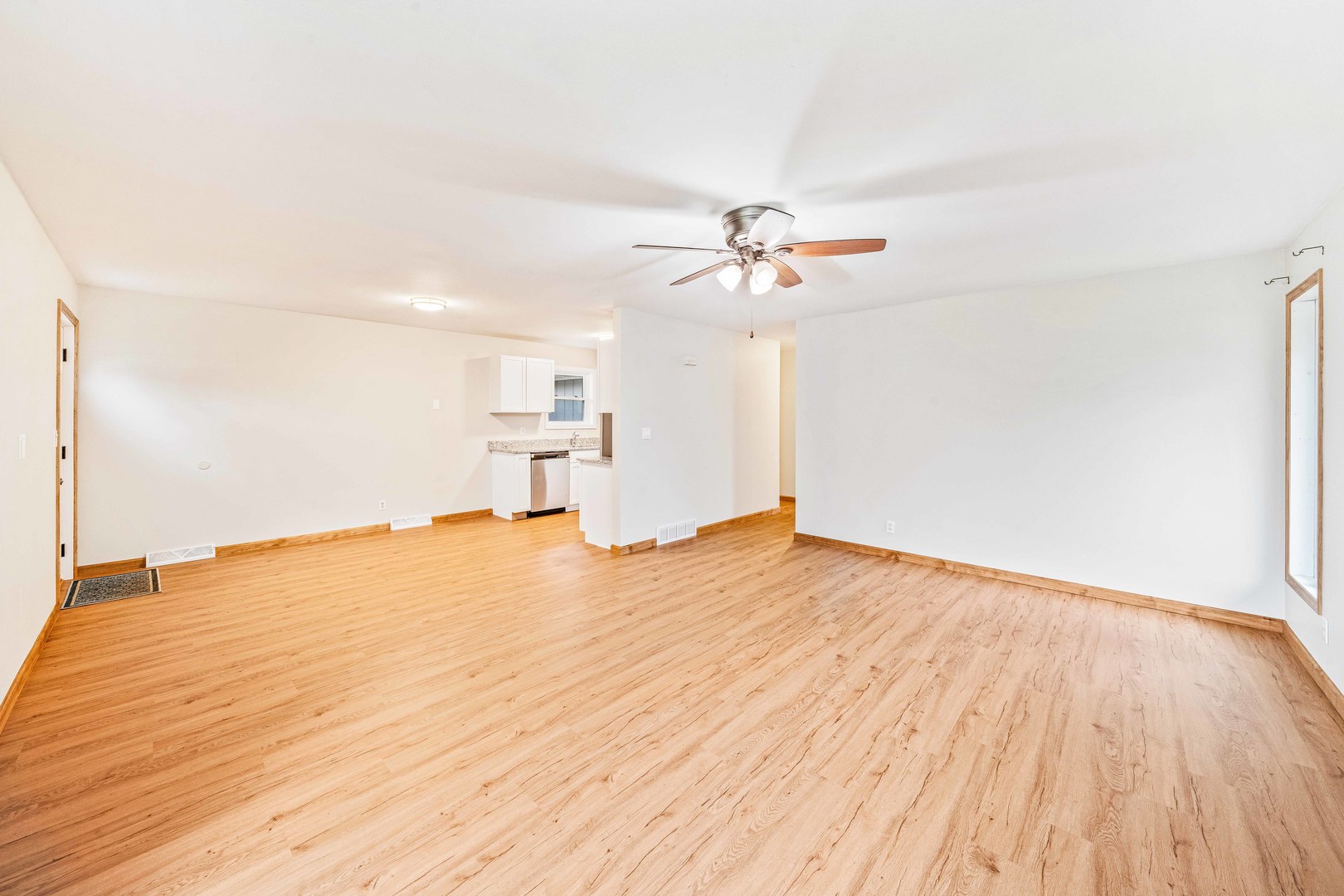 1839 Irene Road Lake Holiday, IL 60548 - Photo 6 of 19 a view of empty room with wooden floor