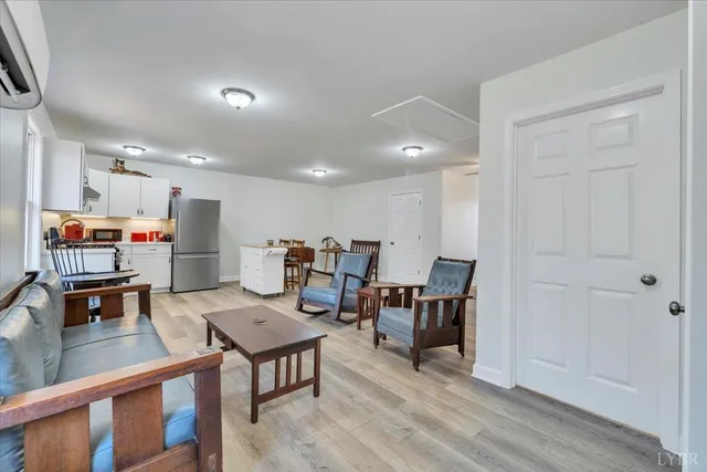 a view of table and chair