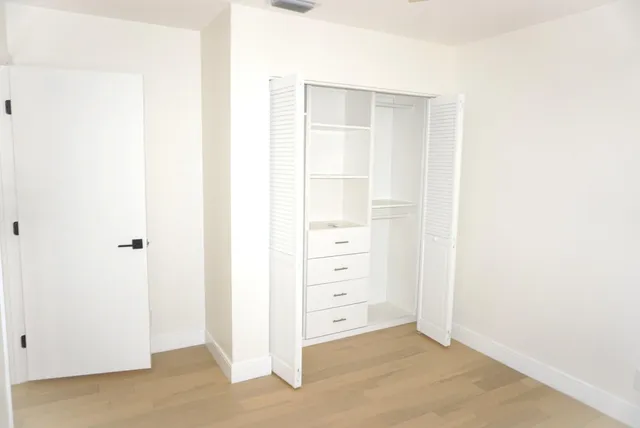 a view of a swimming pool with an outdoor space