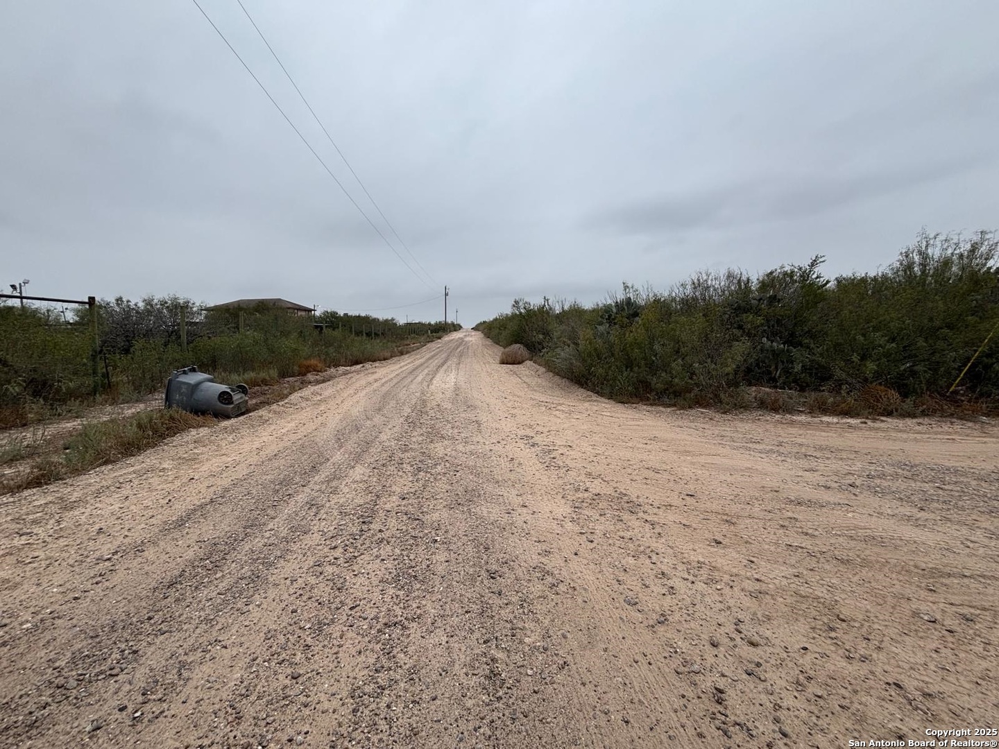 Lot 60 Ranchitos Los Fresnos Laredo, TX 78043 - Photo 2 of 12 a view of a dry yard with mountains in the background
