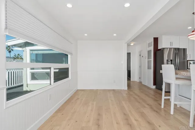 a view of a door and an outdoor space