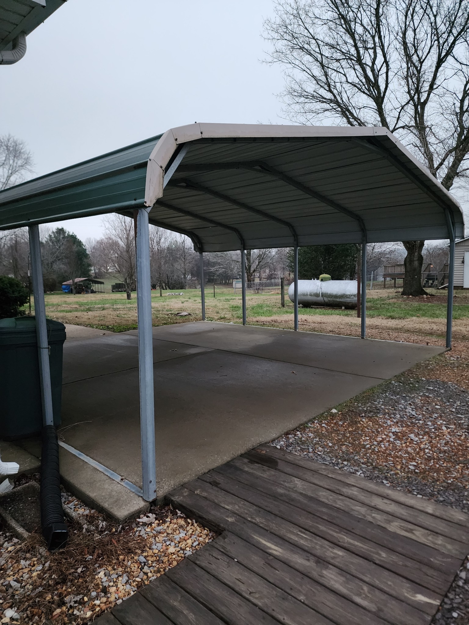 819 Branch Bend Road Clarksville, TN 37040 - Photo 7 of 24 a view of porch with green space
