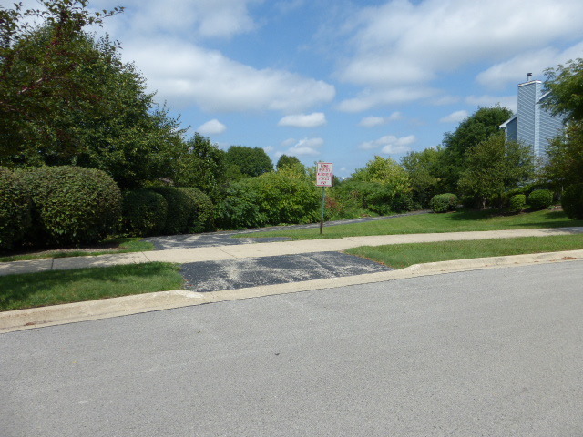 5614 Elizabeth Place, Unit 102 Rolling Meadows, IL 60008 - Photo 21 of 22 a view of a yard