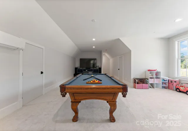 a room with furniture and a flat screen tv