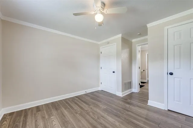 wooden floor in an empty room