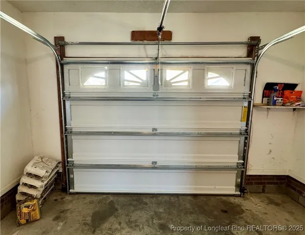 a view of storage and utility room