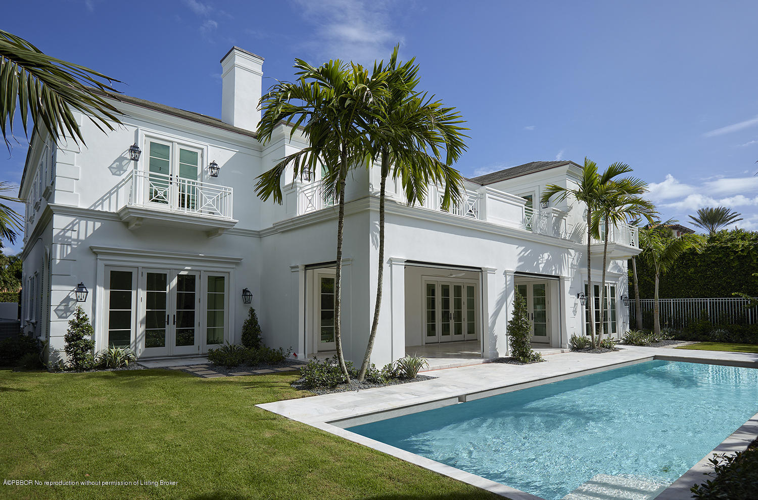140 Kings Road Palm Beach, FL 33480 - Photo 38 of 42 a view of a house with backyard and porch