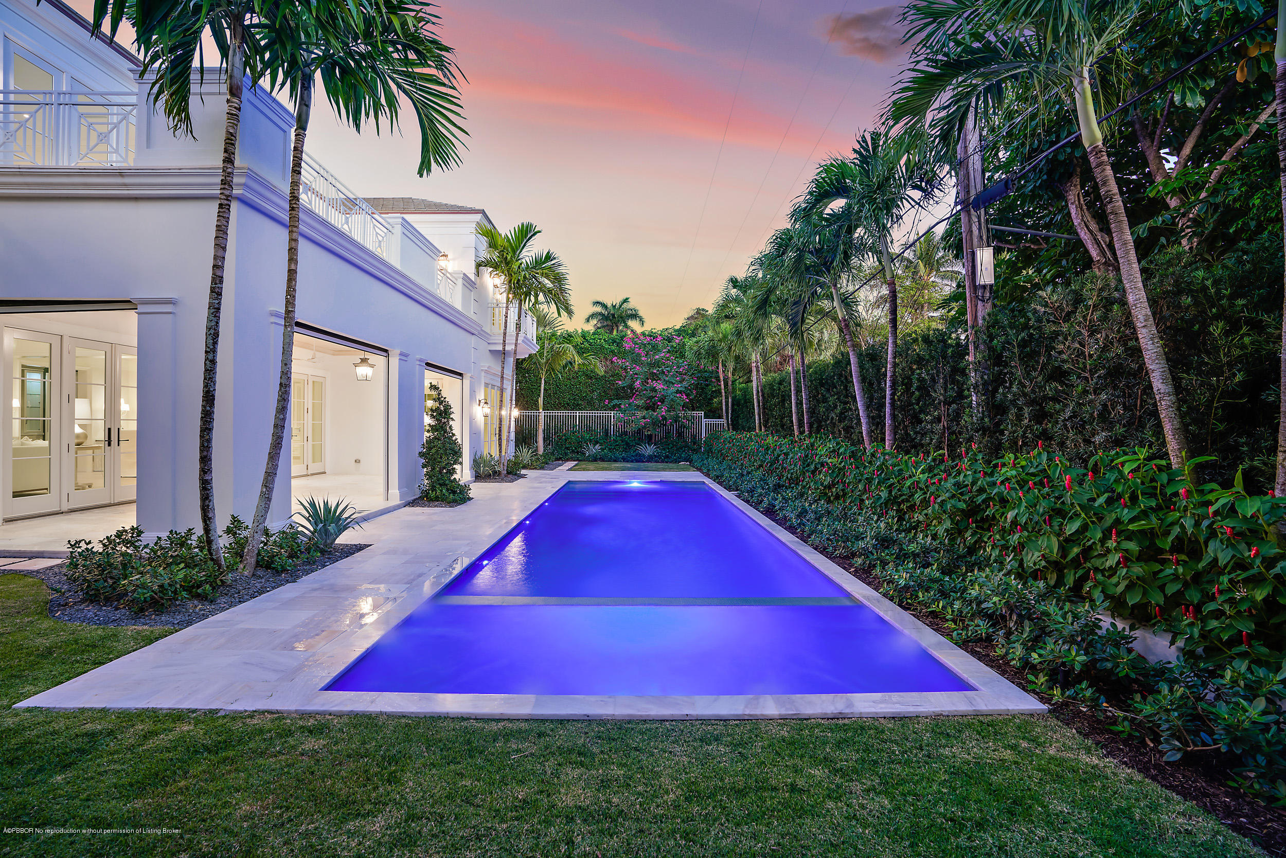 140 Kings Road Palm Beach, FL 33480 - Photo 40 of 42 a view of outdoor space yard and swimming pool