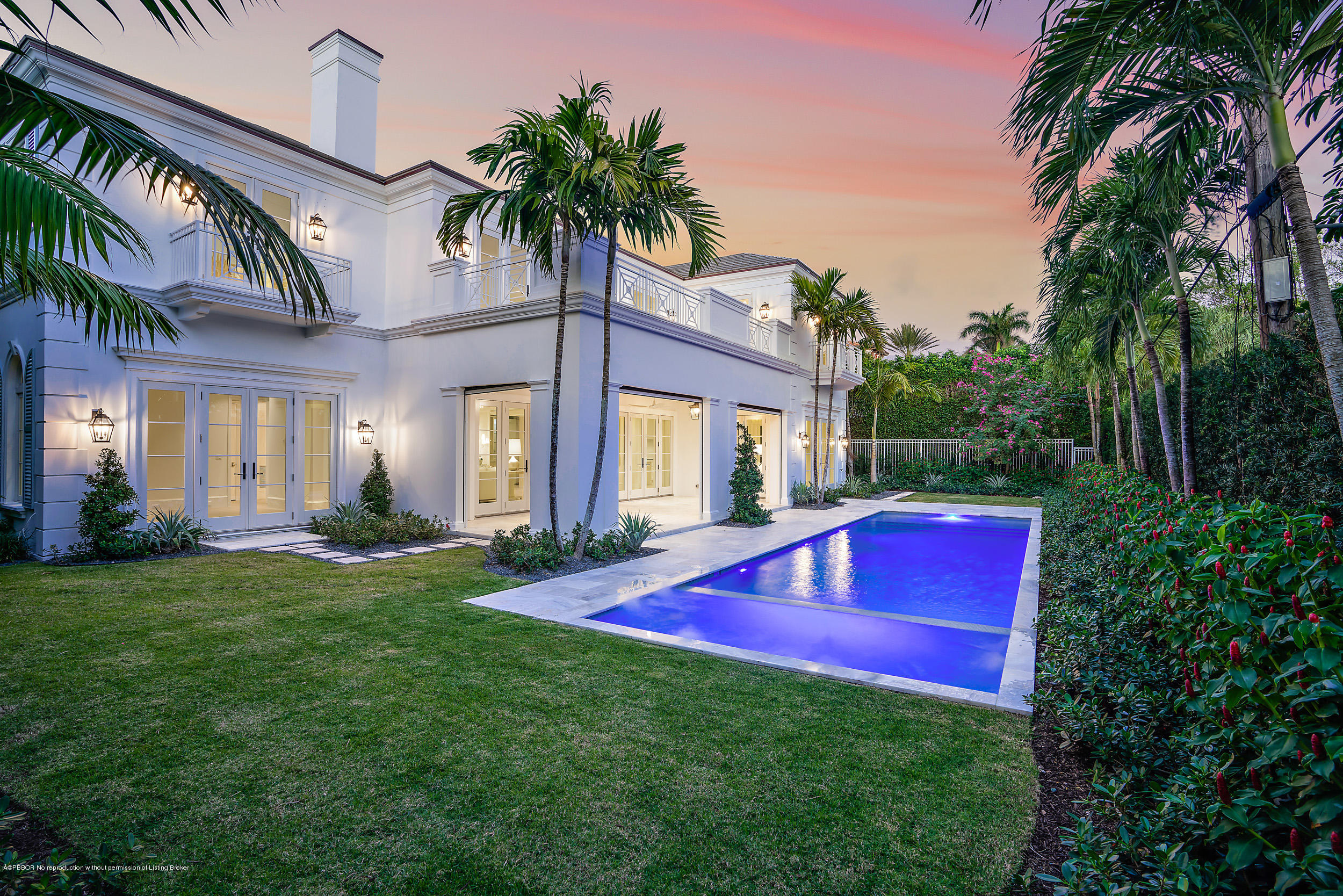 140 Kings Road Palm Beach, FL 33480 - Photo 6 of 42 a view of outdoor space yard and swimming pool