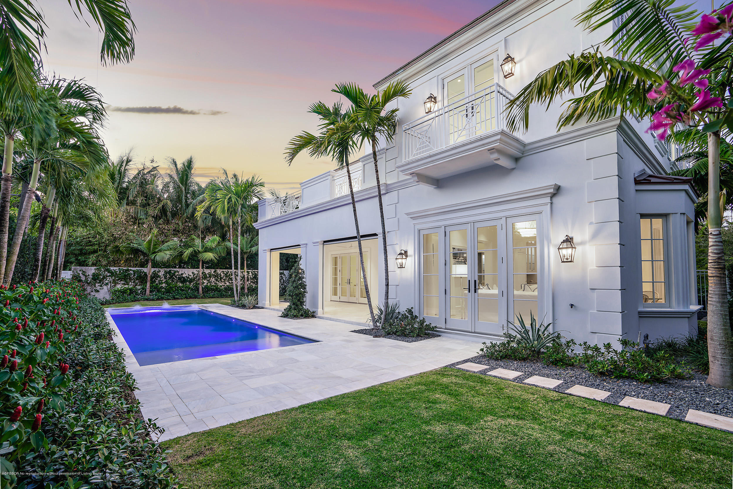 140 Kings Road Palm Beach, FL 33480 - Photo 7 of 42 a view of outdoor space yard and porch