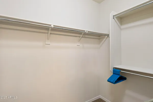 a close up view of racks on the wall