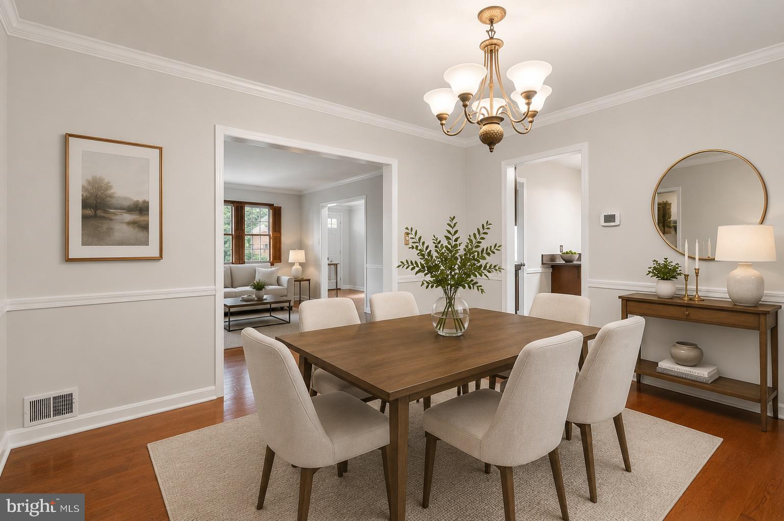 9807 Merwood Lane Silver Spring, MD 20901 - Photo 8 of 43 Dining room (virtual staging)