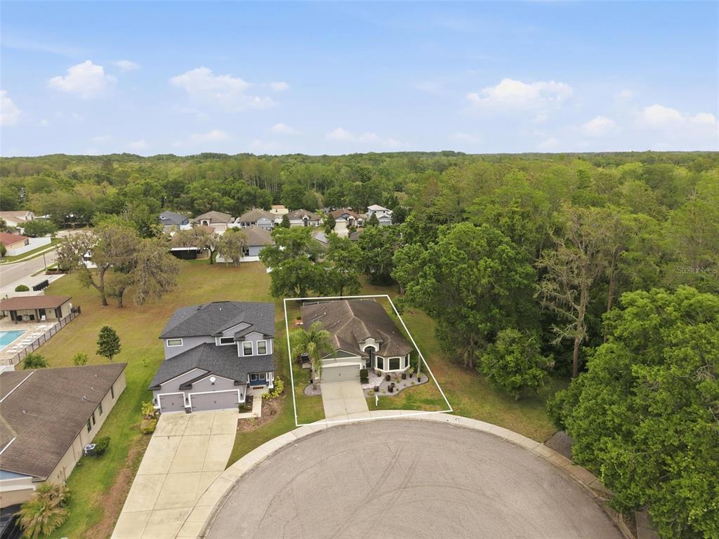 12417 Coralbean Court New Port Richey, FL 34654 - Photo 3 of 64 aerial view of a city