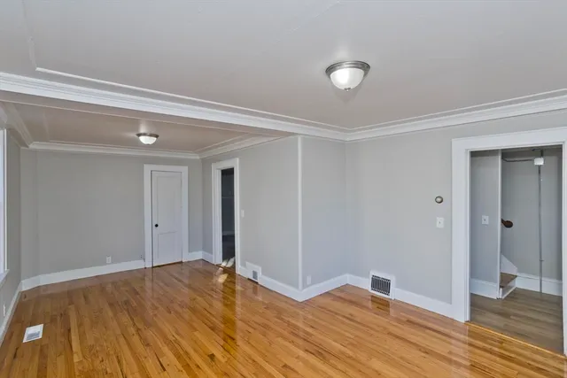 a view of empty room