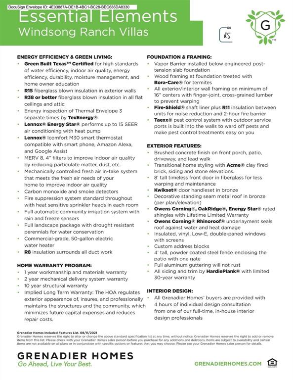 3781 Rochelle Court Prosper, TX 75078 - Photo 27 of 30 View of a document