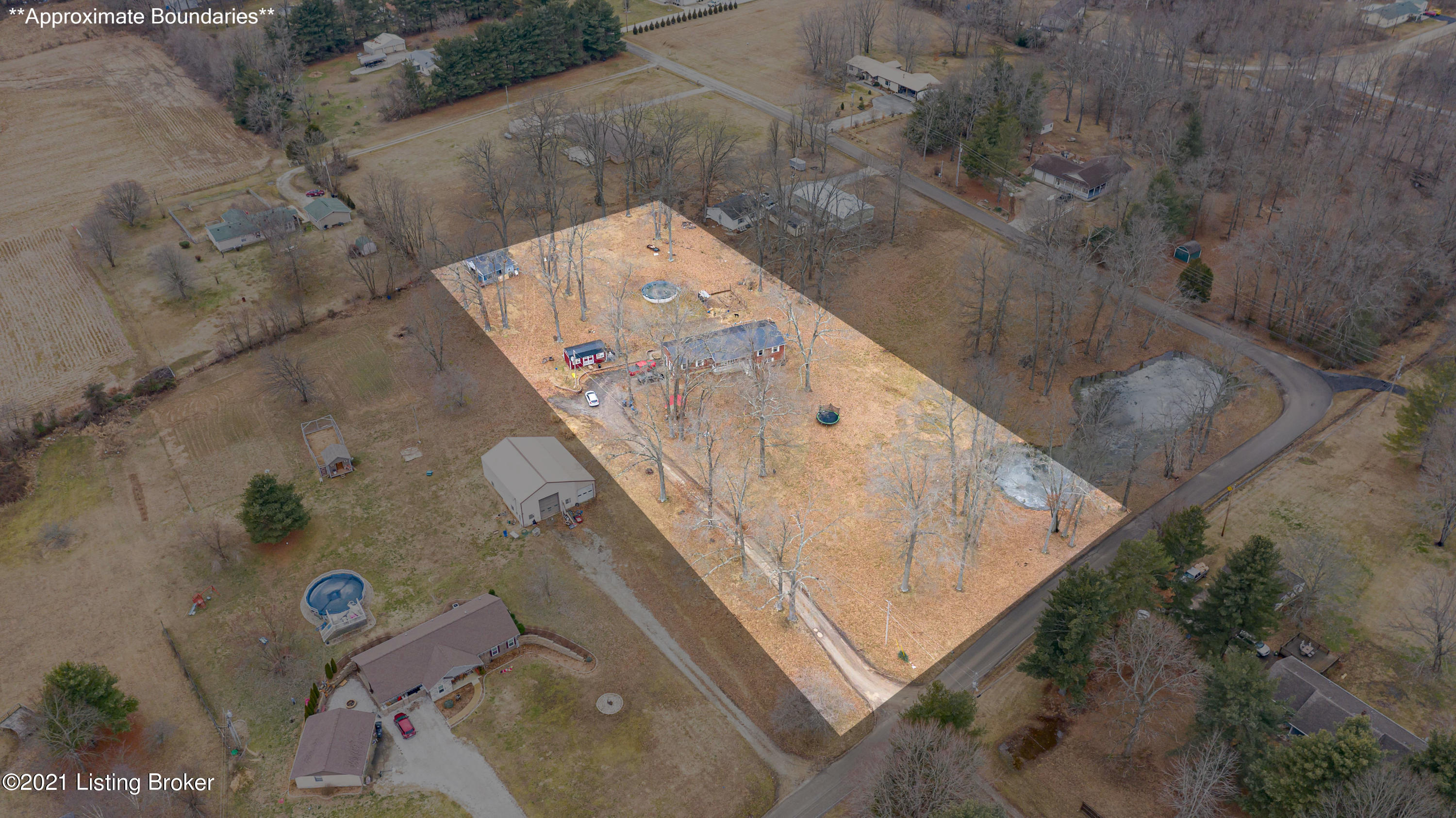 930 Allen Road Brandenburg, KY 40108 - Photo 36 of 42 Highlighted Boundaries