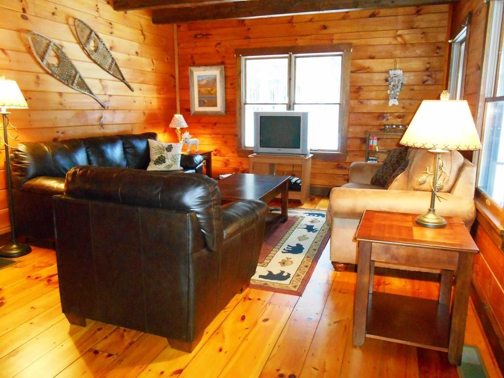 30 Dodge Pond Road Rangeley, ME 04970 - Photo 9 of 35 Cozy mountain charm living room for...
