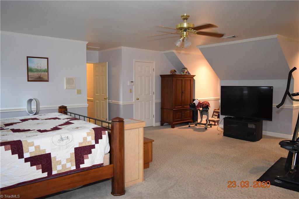 3003 Sides Road Rockwell, NC 28138 - Photo 9 of 30 The master bedroom is large enough to include an exercise space