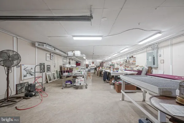 a view of storage and utility room