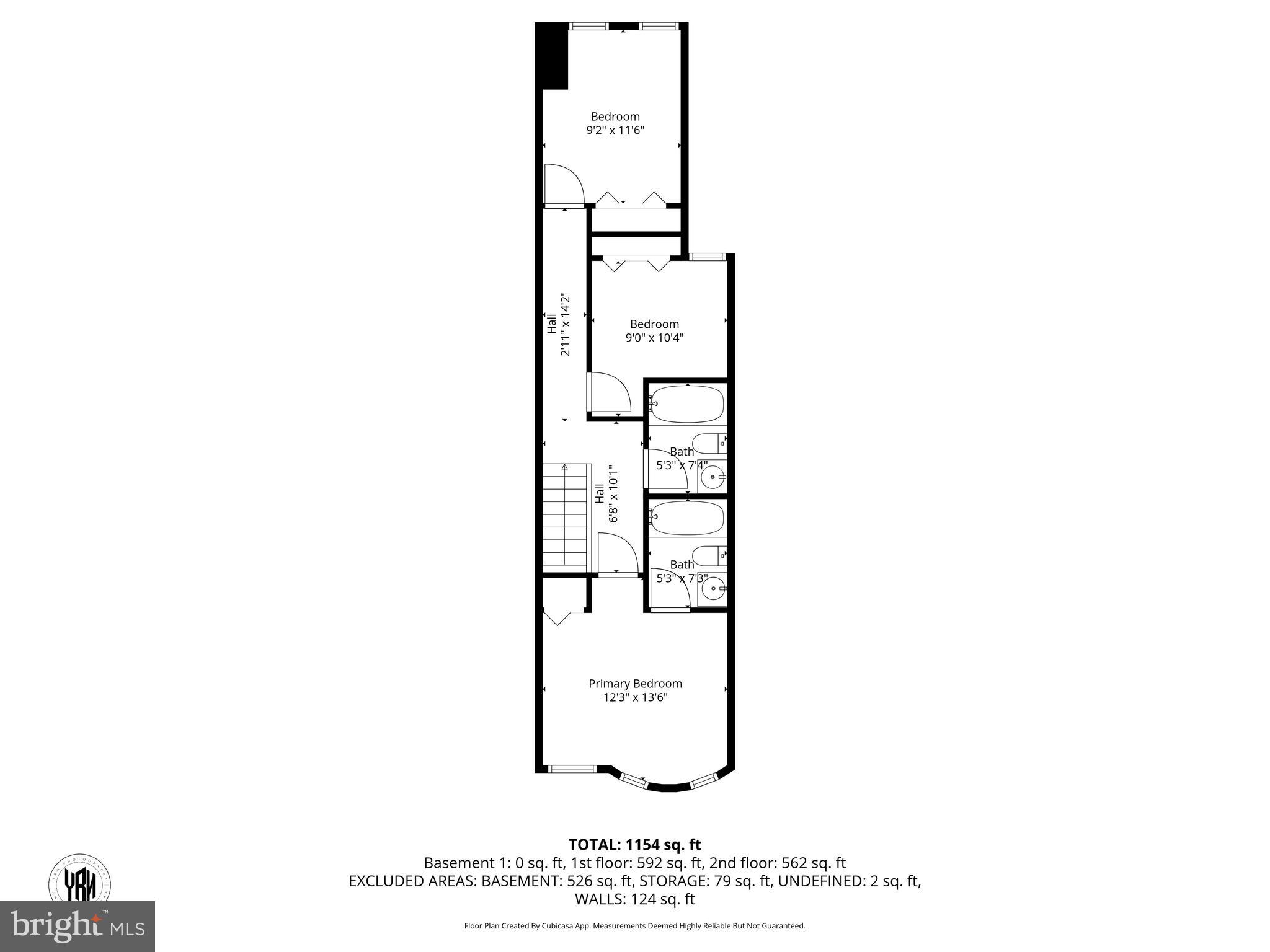 407 West 28th Street Baltimore, MD 21211 - Photo 29 of 30 a picture of a room with a white wall and a picture