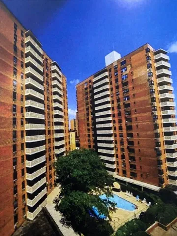 a front view of a building