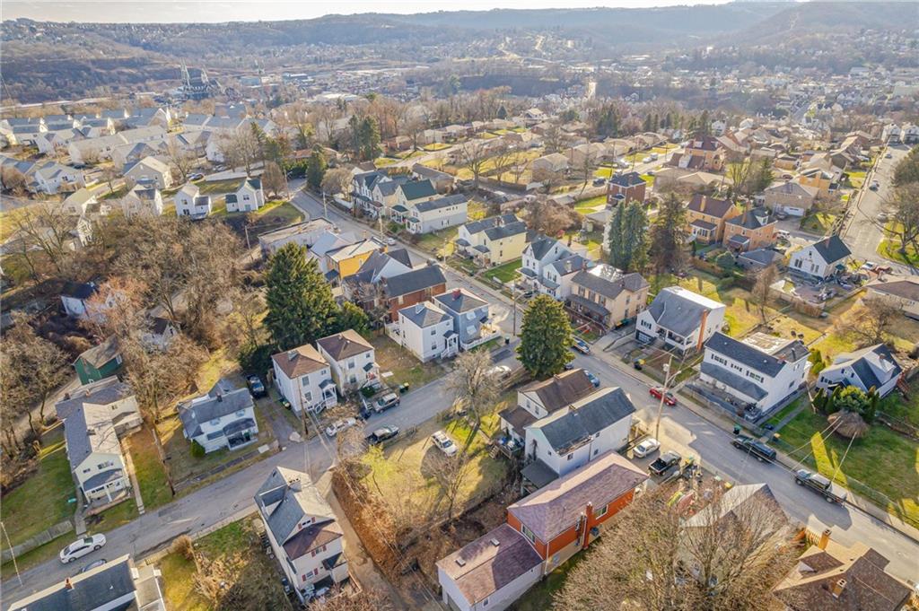 247 Marion Street McKees Rocks, PA 15136 - Photo 19 of 19 an aerial view of residential houses with outdoor space