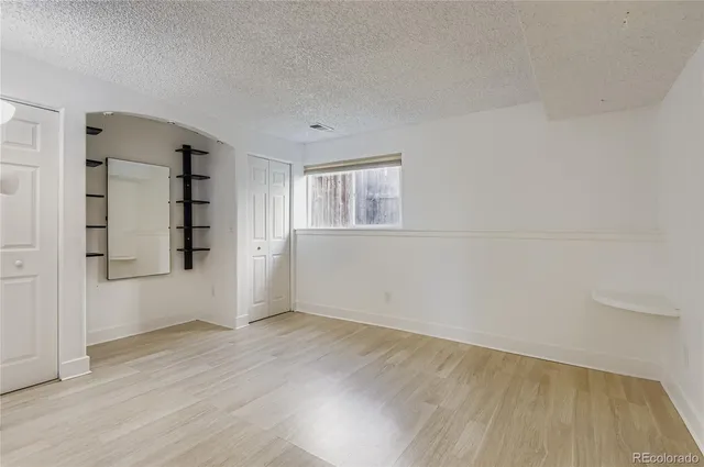 wooden floor in an empty room