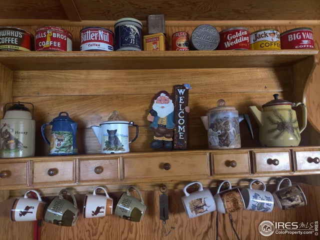a room with lots of different colored cloths