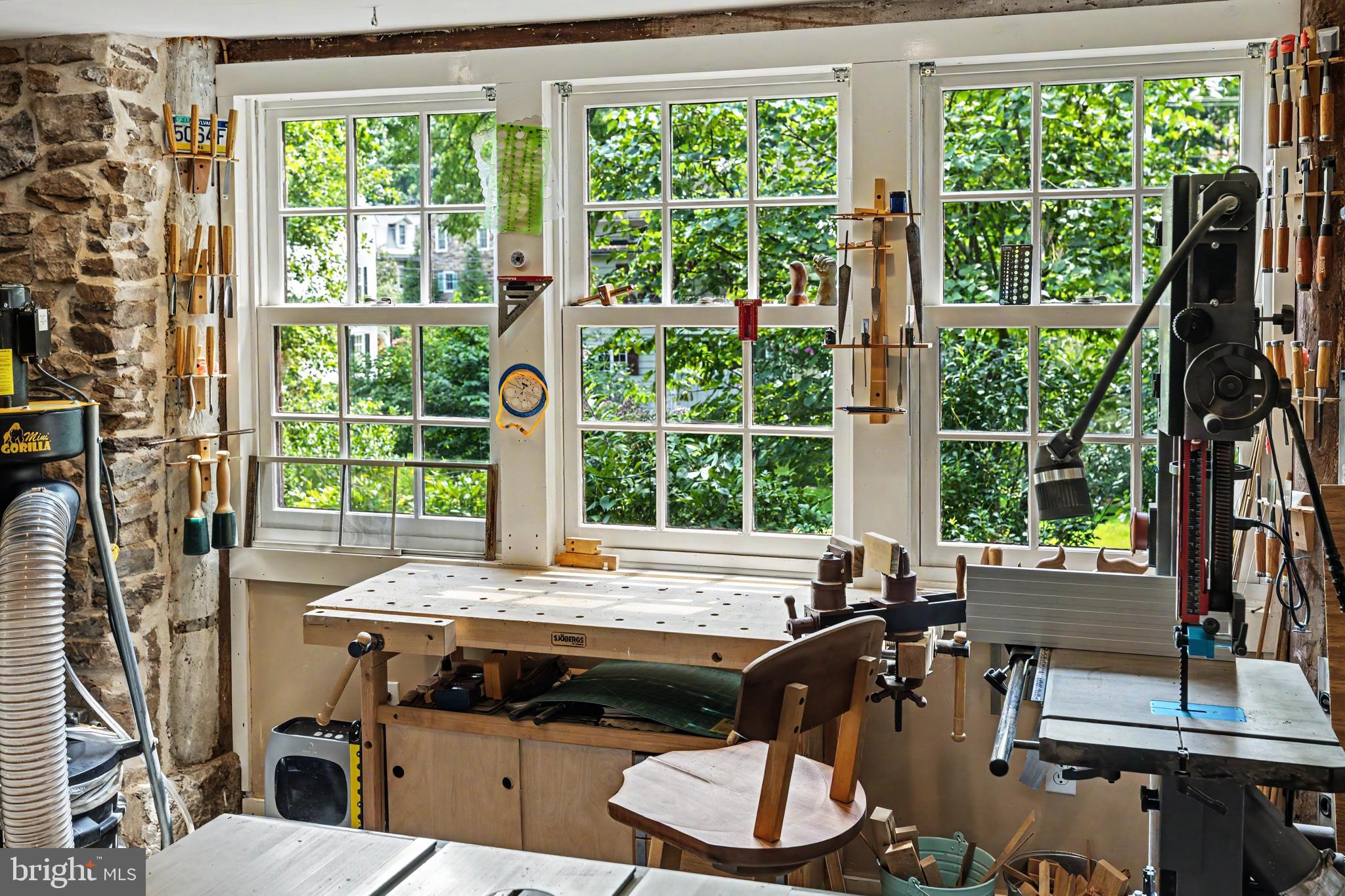 6175 Carversville Road Carversville, PA 18913 - Photo 41 of 47 BARN LOWER LEVEL WORK SHOP