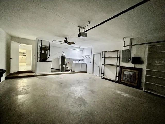 a view of a storage & utility room