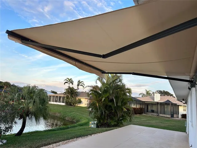 a view of a big house