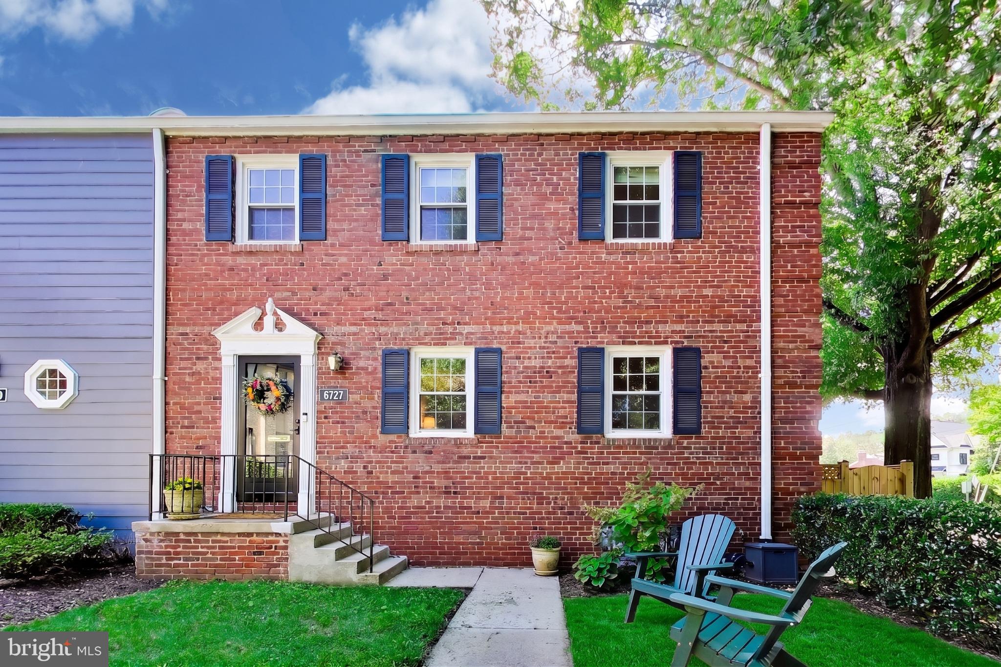 6727 Fairfax Road, Unit 13 Chevy Chase, MD 20815 - Photo 1 of 44 Largest model, end unit, 3 levels and a walkout LL
