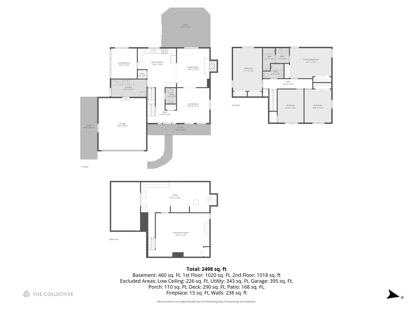 2142 North Summit Street Wheaton, IL 60187 - Photo 35 of 35 a picture of a floor plan