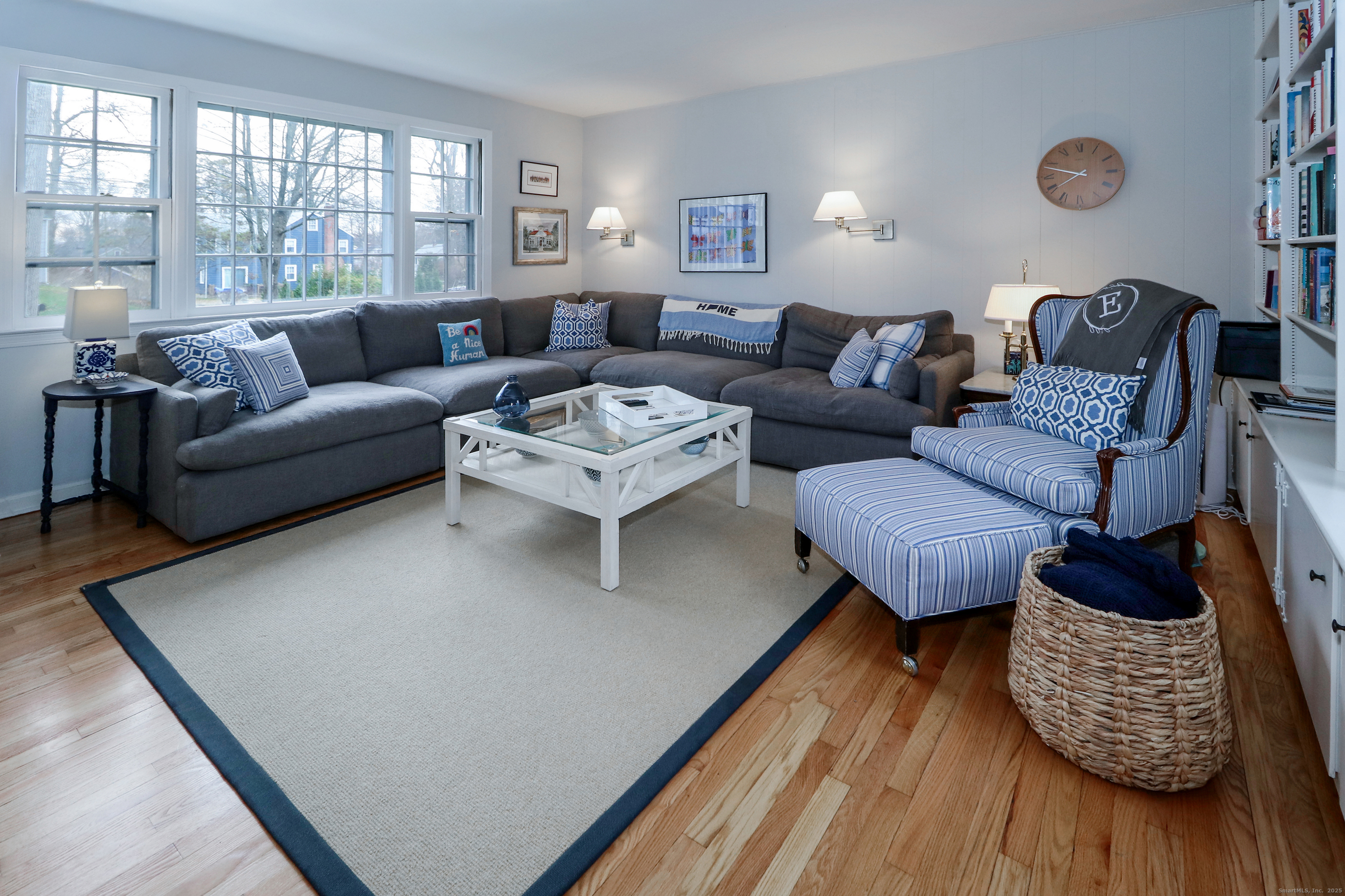 30 Falmouth Road Fairfield, CT 06825 - Photo 18 of 37 a living room with furniture rug and window