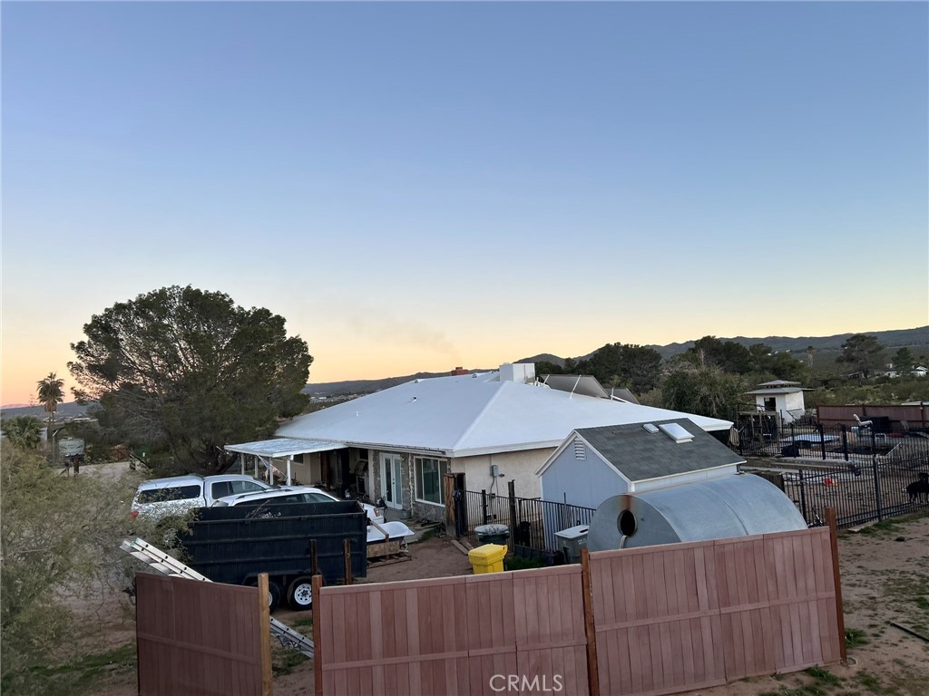 1749 Valley View Ridgecrest, CA 93555 - Photo 16 of 22 a view of a patio with iron fence