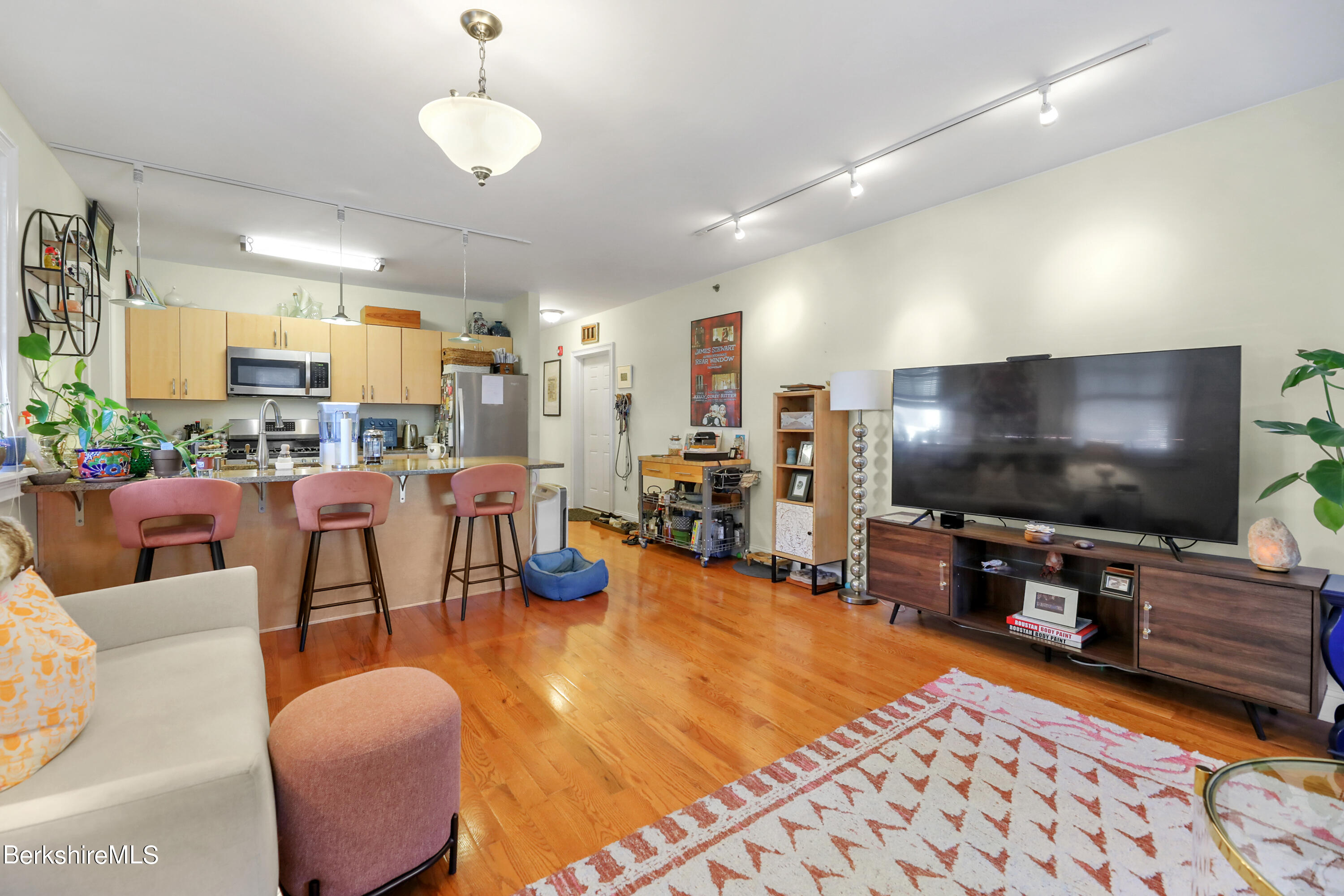 29 Main Street West Stockbridge, MA 01266 - Photo 35 of 51 a living room with furniture and a flat screen tv