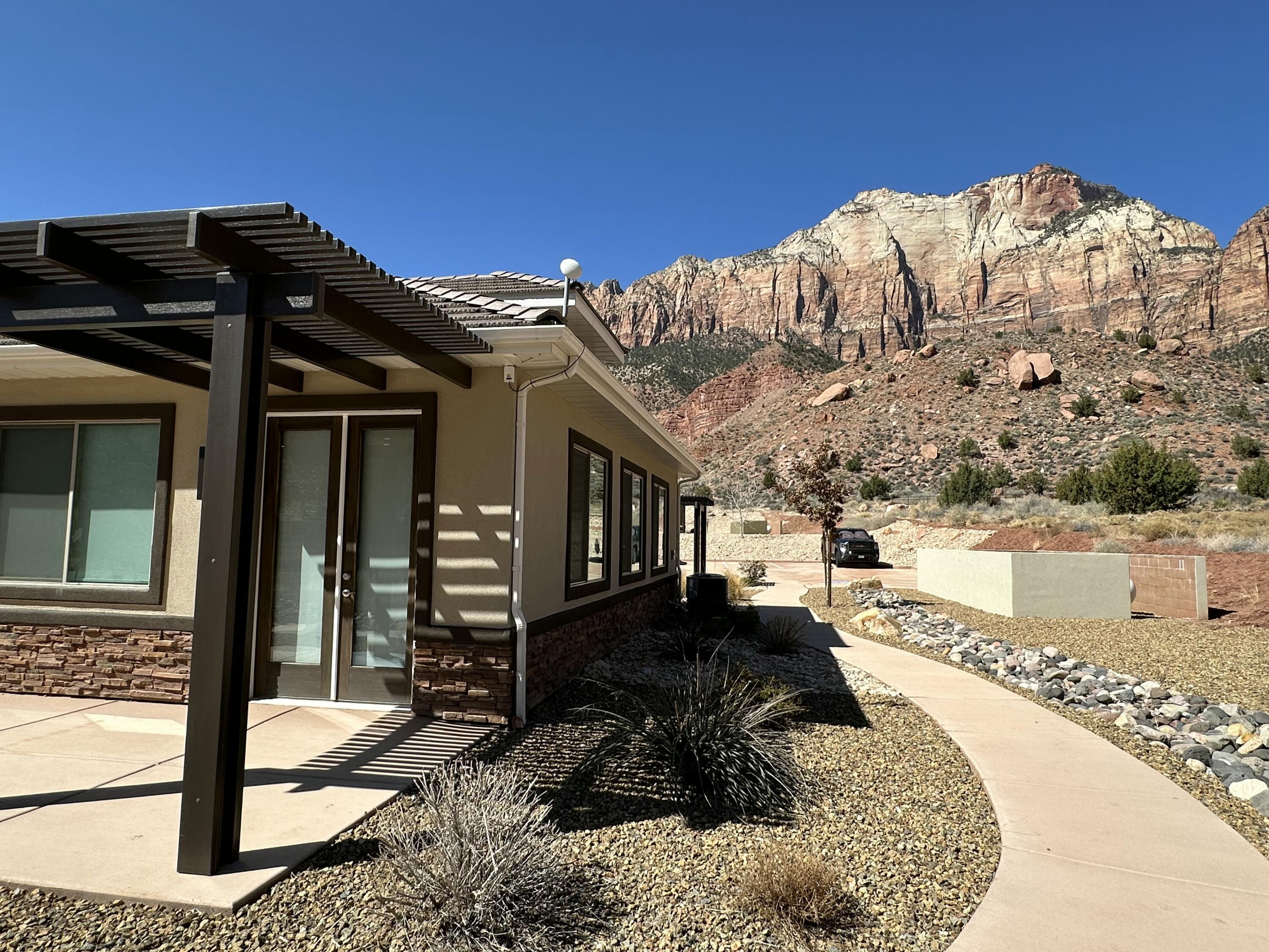 108 Trapper Circle, Unit C Springdale, UT 84767 - Photo 9 of 29 Back & Side Exterior
