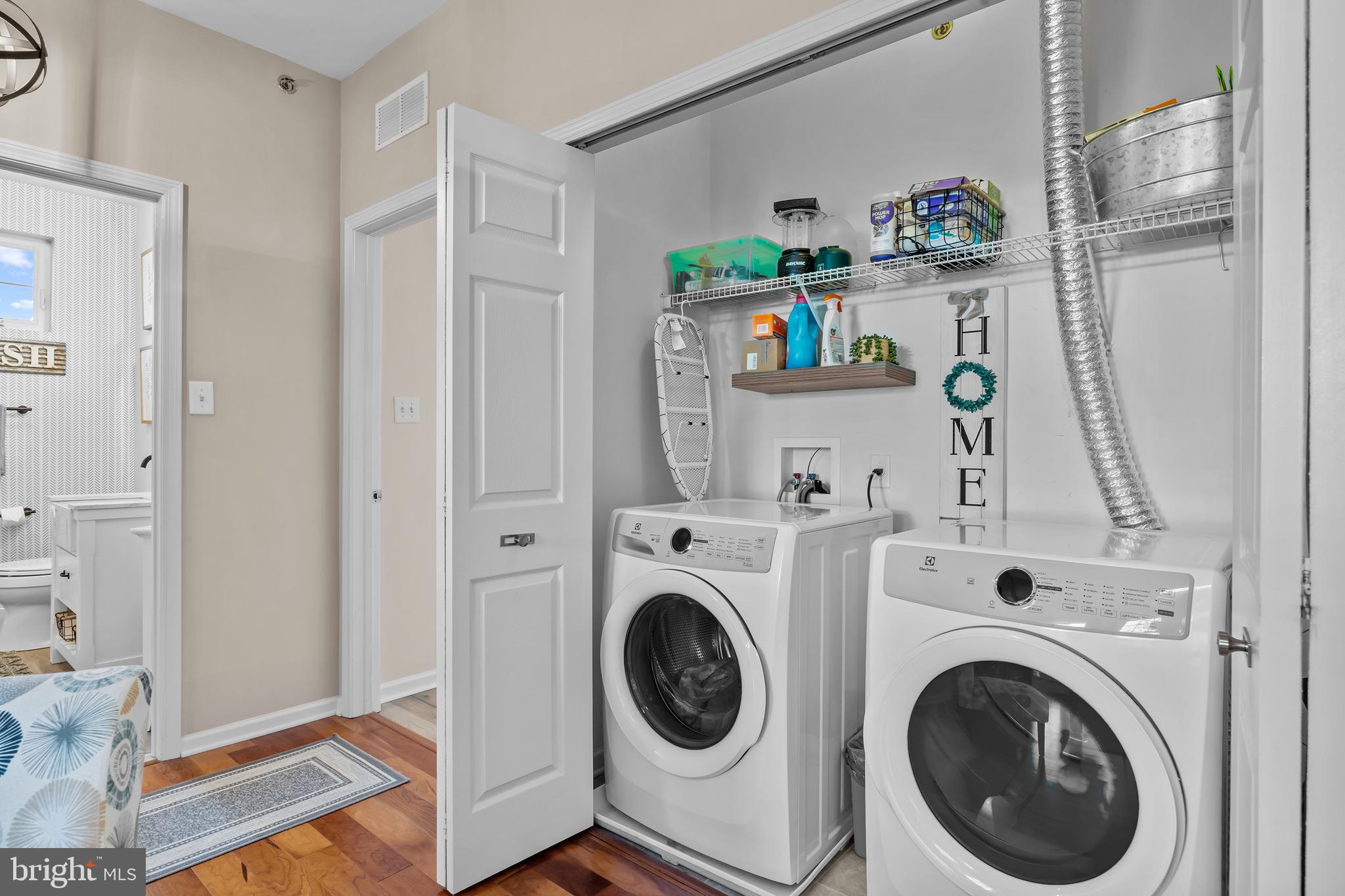 265 Covenant Lane, Unit 8 Harleysville, PA 19438 - Photo 18 of 21 a view of livingroom with washer and dryer