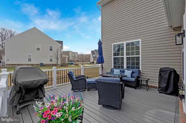 a building outdoor space with seating space