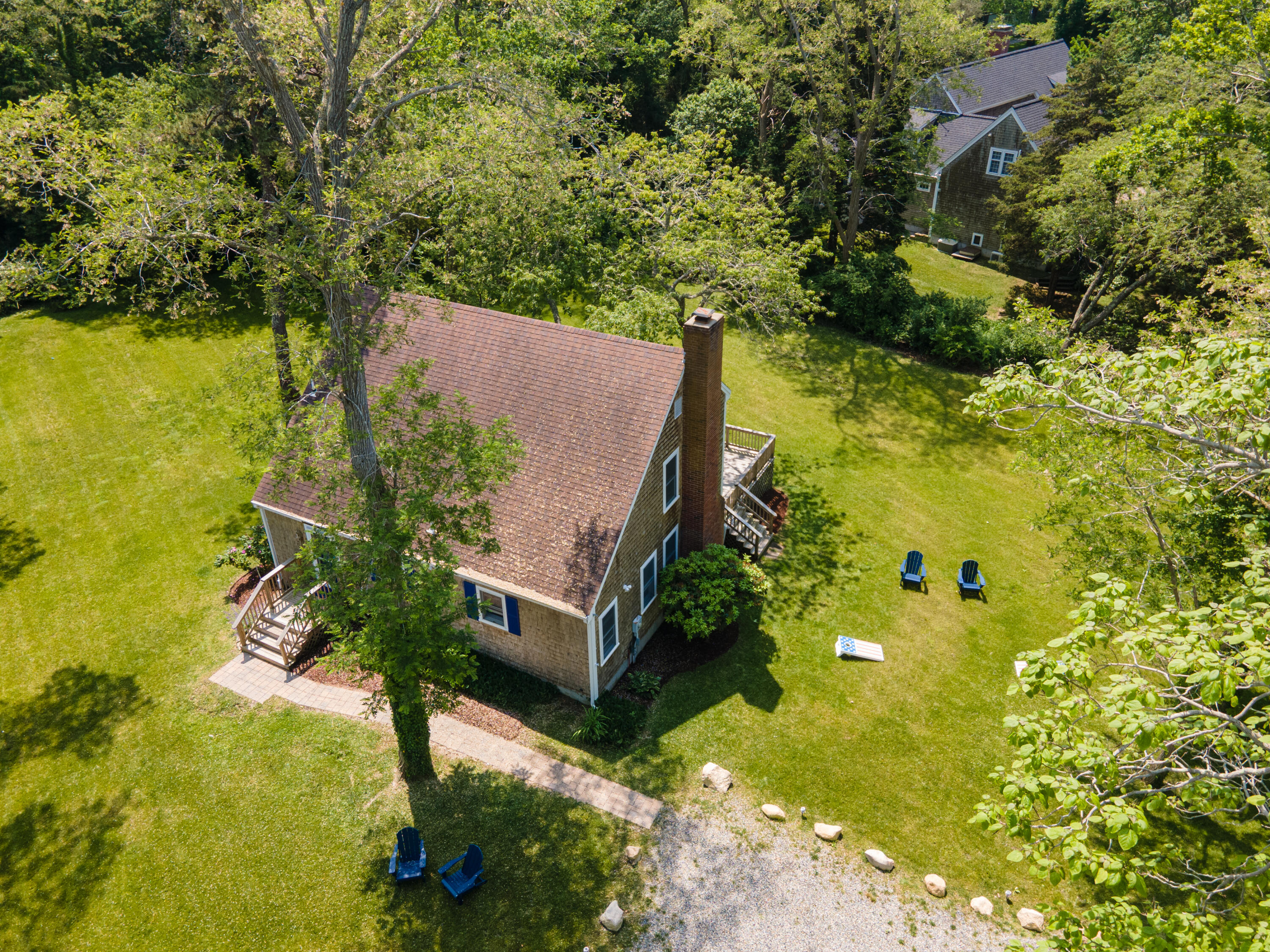 29 Pilgrim Road Dennis, MA 02638 - Photo 5 of 54 an aerial view of a residential houses