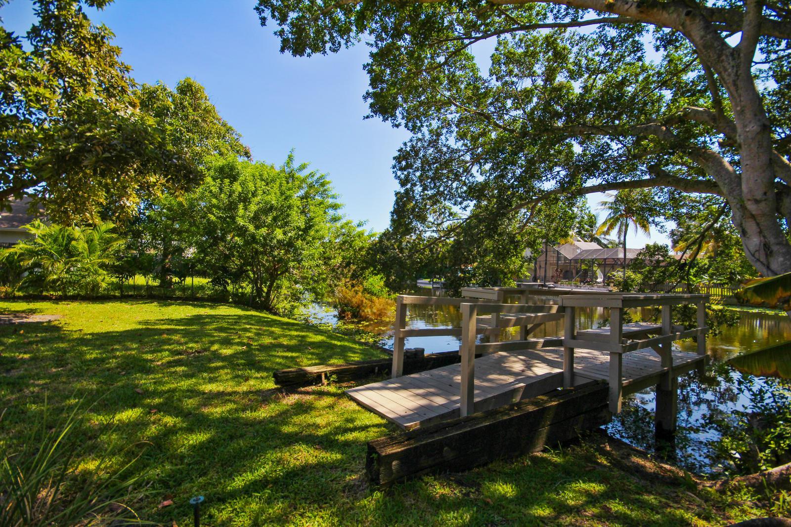 2901 Cormorant Road Delray Beach, FL 33444 - Photo 1 of 26 View From Patio